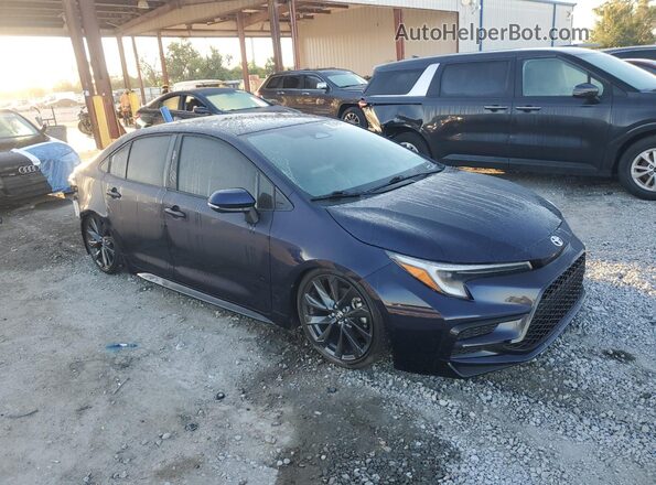 JTDS4MCE7RJ106562 2024 TOYOTA COROLLA Blue Передня права чверть