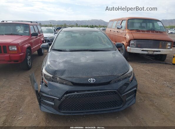 JTDS4MCE8MJ080661 2021 TOYOTA COROLLA Black ხელსაწყოთა პანელის ხედი