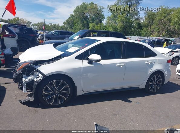 JTDS4MCE8N3513336 2022 TOYOTA COROLLA White 