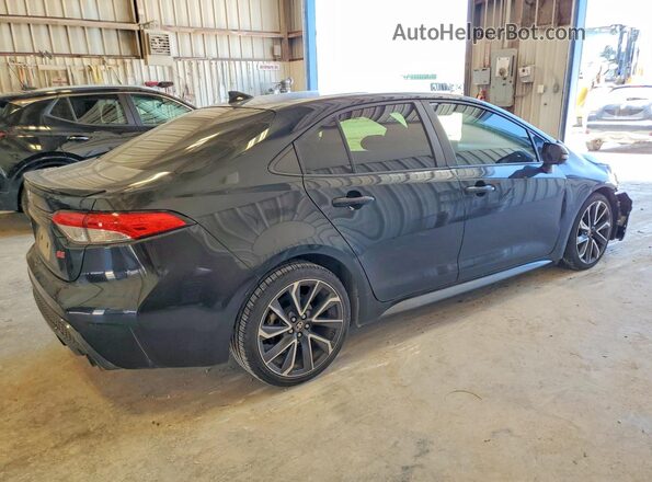 JTDS4MCE8NJ090995 2022 TOYOTA COROLLA Black Հետևի աջ