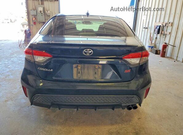 JTDS4MCE8NJ090995 2022 TOYOTA COROLLA Black Հետևի տեսք