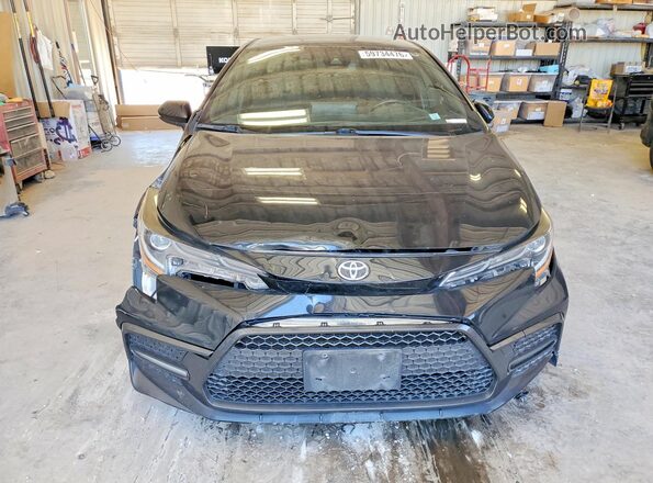 JTDS4MCE8NJ090995 2022 TOYOTA COROLLA Black Դիմացի տեսք