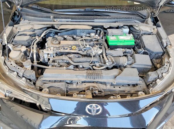 JTDS4MCE8NJ090995 2022 TOYOTA COROLLA Black Սալոնի հետևի տեսք