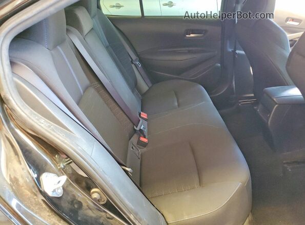 JTDS4MCE8NJ090995 2022 TOYOTA COROLLA Black Հետևի նստատեղերի տեսք