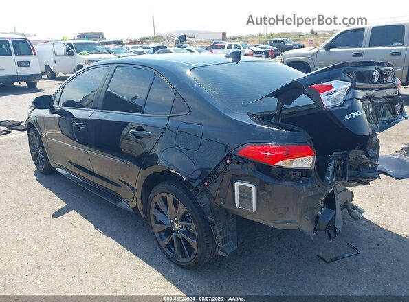 JTDS4MCE8RJ105761 2024 TOYOTA COROLLA Черный Задняя левая четверть