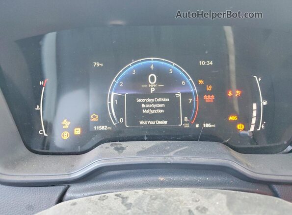 JTDS4MCE8T3527363 2026 TOYOTA COROLLA Gray ხელსაწყოთა პანელის ხედი