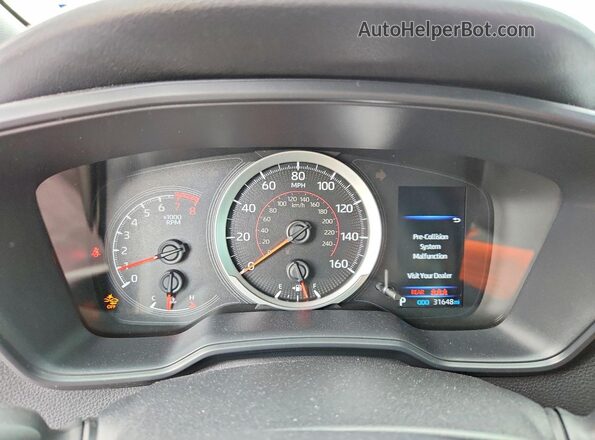 JTDS4MCE9NJ090942 2022 TOYOTA COROLLA Черный Вид щитка приборов
