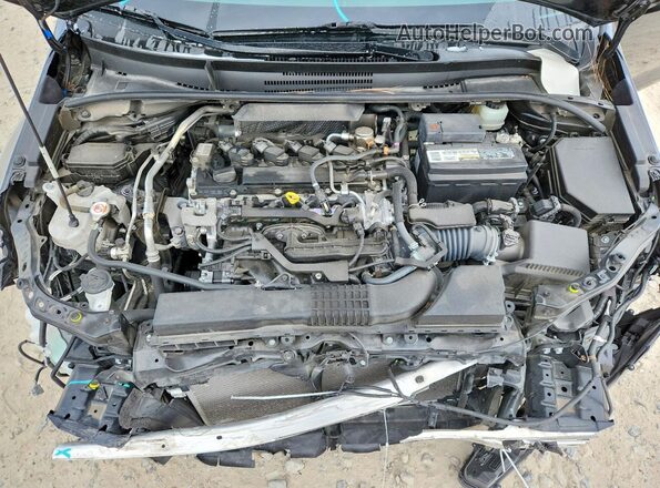 JTDS4MCE9NJ090942 2022 TOYOTA COROLLA Черный Вид задней части салона