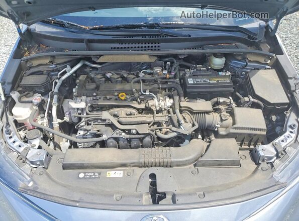 JTDS4MCEXMJ055552 2021 TOYOTA COROLLA Blue Rear interior view