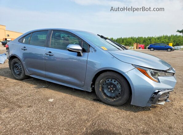 JTDS4MCEXMJ056605 2021 TOYOTA COROLLA Blue Front right