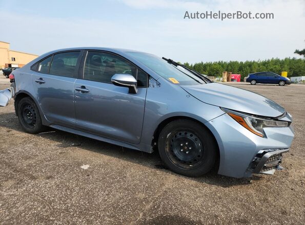JTDS4MCEXMJ056605 2021 TOYOTA COROLLA Blue 360 interior view
