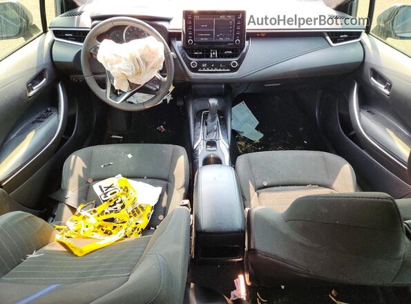 JTDS4MCEXMJ056605 2021 TOYOTA COROLLA Blue Dashboard view