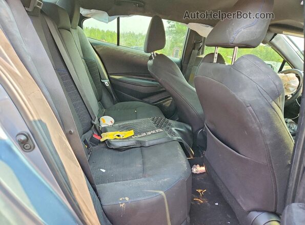 JTDS4MCEXMJ056605 2021 TOYOTA COROLLA Blue Rear seats view