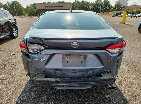 JTDS4MCEXMJ056605 2021 TOYOTA COROLLA Blue 