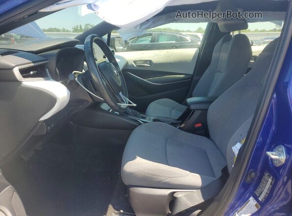 JTDS4MCEXMJ070276 2021 TOYOTA COROLLA Синий Вид салона спереди