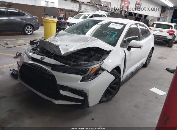 JTDS4MCEXR3521878 2024 TOYOTA COROLLA White Передня ліва чверть