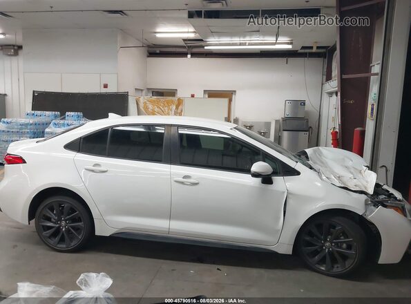 JTDS4MCEXR3521878 2024 TOYOTA COROLLA White Вид задньої частини салону