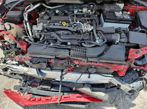 JTDS4RCE0LJ010843 2020 TOYOTA COROLLA Red Սալոնի հետևի տեսք