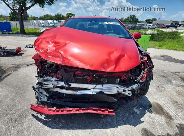 JTDS4RCE0LJ010843 2020 TOYOTA COROLLA Red Դիմացի տեսք