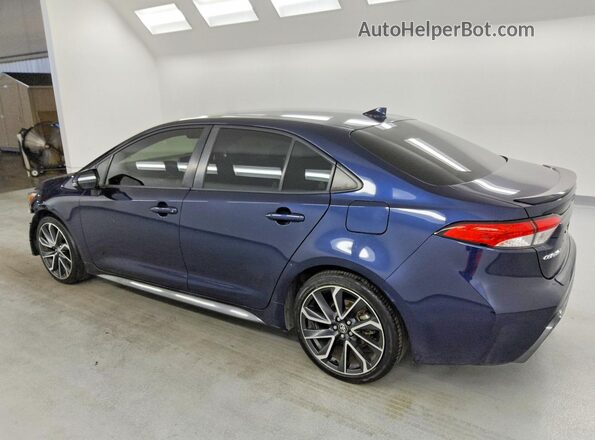 JTDS4RCE0LJ014830 2020 TOYOTA COROLLA Blue Հետևի ձախ