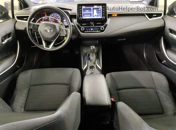JTDS4RCE0LJ014830 2020 TOYOTA COROLLA Blue Առջևի վահանակի տեսք