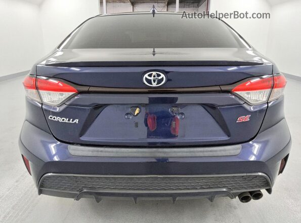 JTDS4RCE0LJ014830 2020 TOYOTA COROLLA Blue Հետևի տեսք