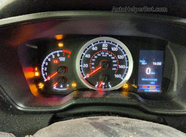 JTDS4RCE0LJ014830 2020 TOYOTA COROLLA Blue Սարքավորումների վահանակի տեսք