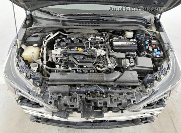 JTDS4RCE0LJ014830 2020 TOYOTA COROLLA Blue Սալոնի հետևի տեսք