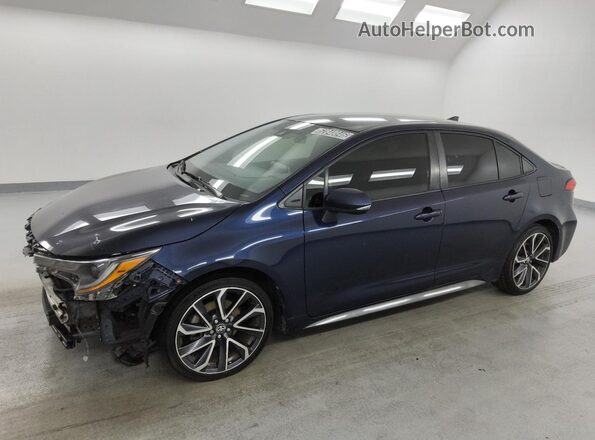 JTDS4RCE0LJ014830 2020 TOYOTA COROLLA Blue 
