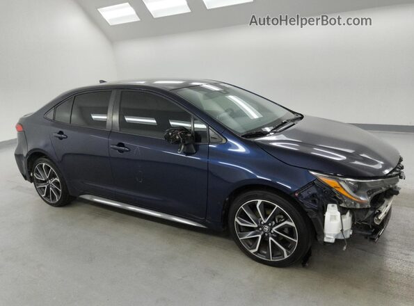 JTDS4RCE0LJ014830 2020 TOYOTA COROLLA Blue 