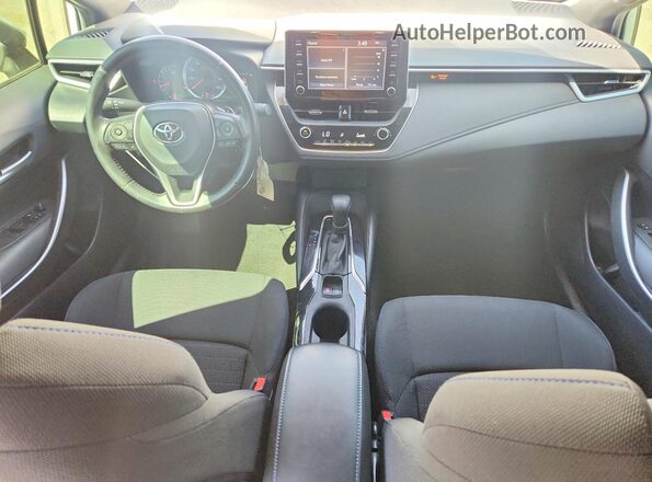 JTDS4RCE0LJ018876 2020 TOYOTA COROLLA White Dashboard view