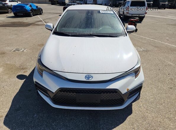 JTDS4RCE0LJ018876 2020 TOYOTA COROLLA White Front view