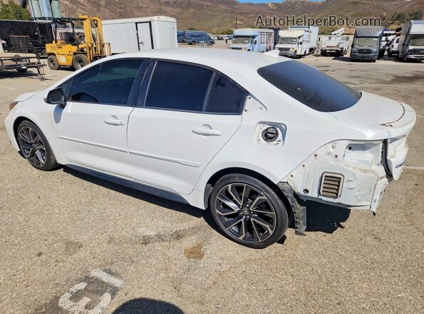 JTDS4RCE0LJ018876 2020 TOYOTA COROLLA White Rear left