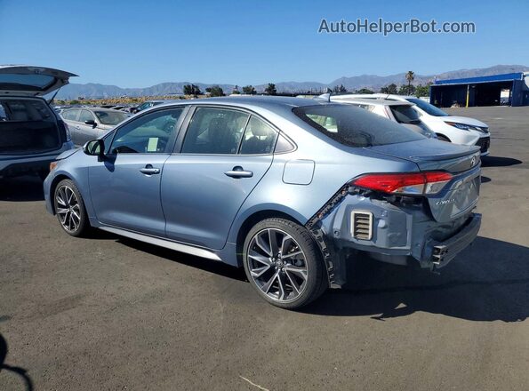 JTDS4RCE0LJ025990 2020 TOYOTA COROLLA Blue Հետևի ձախ