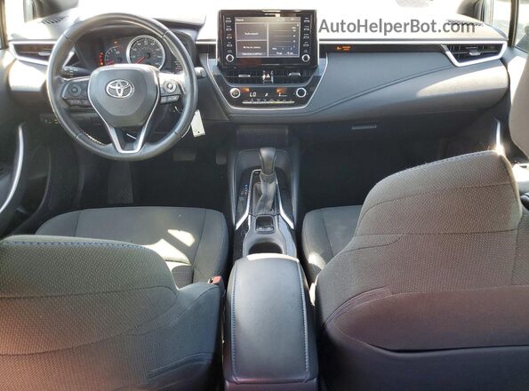 JTDS4RCE0LJ025990 2020 TOYOTA COROLLA Blue Առջևի վահանակի տեսք