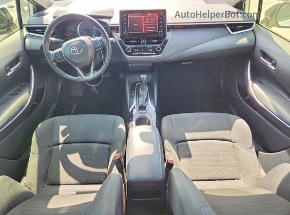 JTDS4RCE0LJ032373 2020 TOYOTA COROLLA White Вид панелі приладів