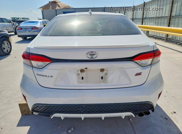 JTDS4RCE0LJ032373 2020 TOYOTA COROLLA White Вид ззаду