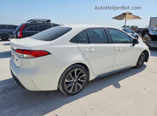 JTDS4RCE0LJ032373 2020 TOYOTA COROLLA White Задня права чверть