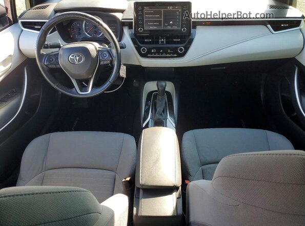 JTDS4RCE0LJ038738 2020 TOYOTA COROLLA Черный Вид панели приборов