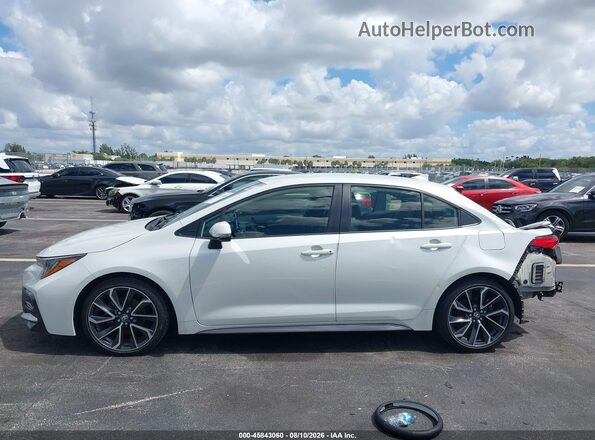 JTDS4RCE0LJ052817 2020 TOYOTA COROLLA Белый Панорамный вид салона 360°