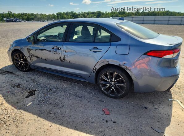 JTDS4RCE1LJ027389 2020 TOYOTA COROLLA Синий Задняя левая четверть