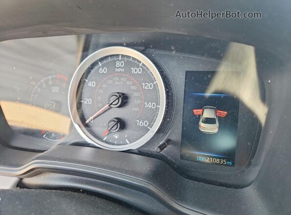 JTDS4RCE1LJ027389 2020 TOYOTA COROLLA Синий Вид щитка приборов
