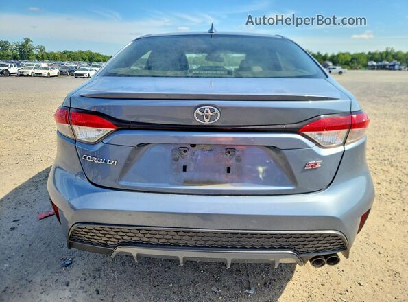 JTDS4RCE1LJ027389 2020 TOYOTA COROLLA Синий Вид сзади