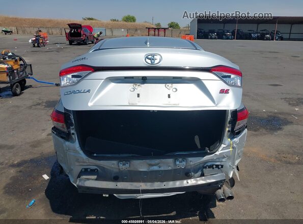 JTDS4RCE2LJ029992 2020 TOYOTA COROLLA Gray 