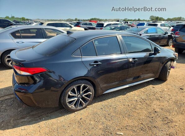 JTDS4RCE2LJ033153 2020 TOYOTA COROLLA Black Tył prawy