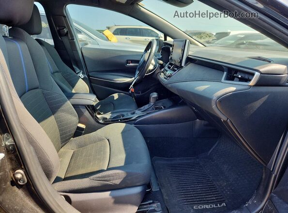 JTDS4RCE2LJ033153 2020 TOYOTA COROLLA Black Widok wnętrza z przodu
