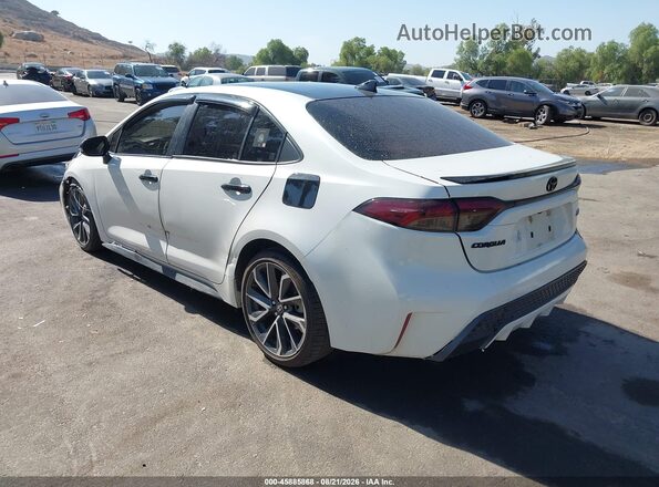 JTDS4RCE2LJ040880 2020 TOYOTA COROLLA White Задня ліва чверть