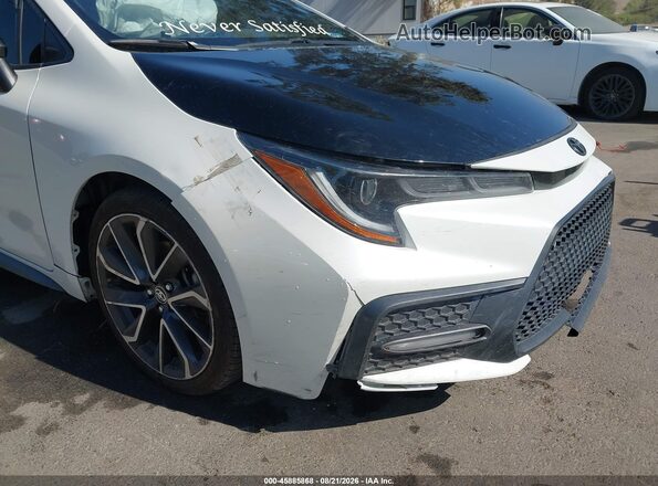 JTDS4RCE2LJ040880 2020 TOYOTA COROLLA White 
