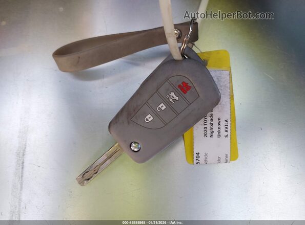 JTDS4RCE2LJ040880 2020 TOYOTA COROLLA White Вид панелі приладів