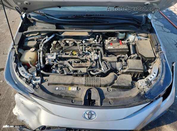 JTDS4RCE3LJ003126 2020 TOYOTA COROLLA Silver Rear interior view